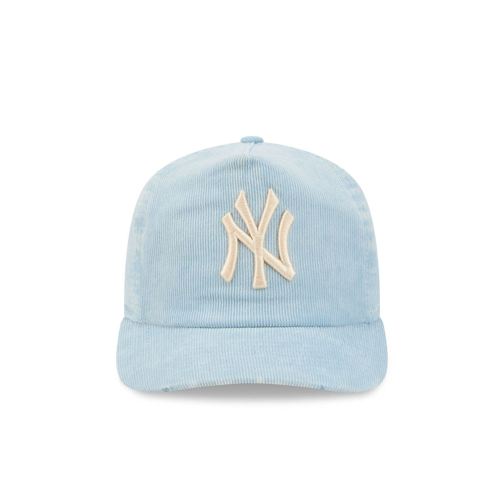 New York Yankees Sky Blue Washed Corduroy 19TWENTY Adjustable Hat