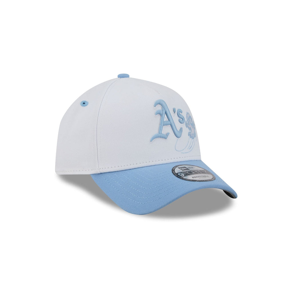 Athletics Chrome Ghost 9FORTY A-Frame Snapback Hat