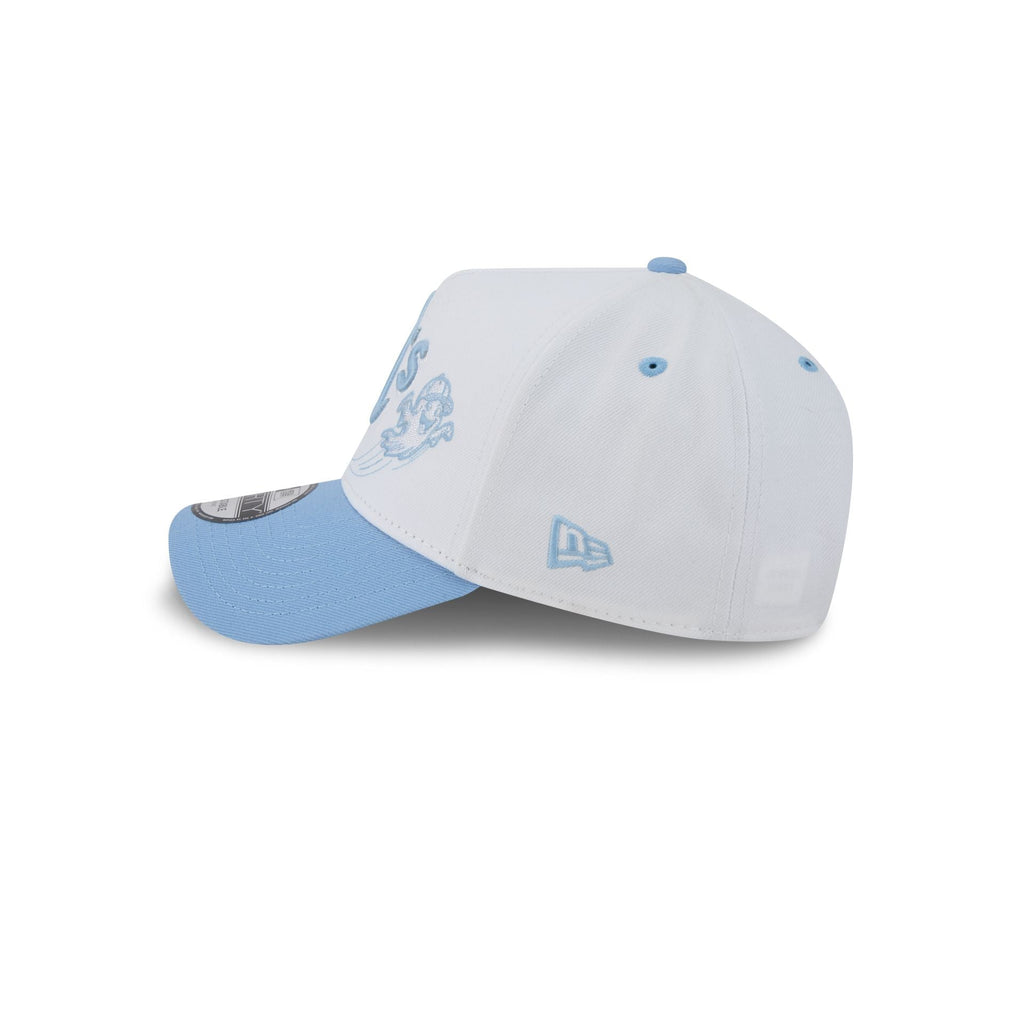 Athletics Chrome Ghost 9FORTY A-Frame Snapback Hat