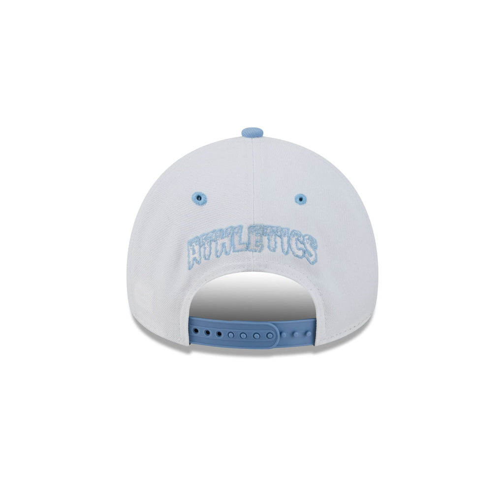 Athletics Chrome Ghost 9FORTY A-Frame Snapback Hat