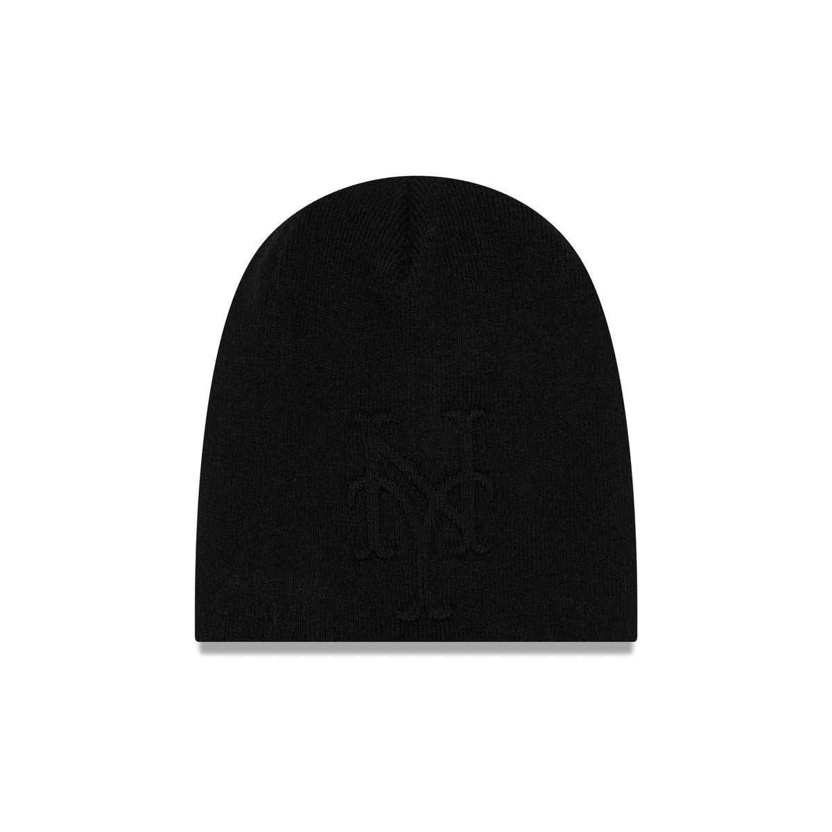 New York Mets Tonal Cuffless Knit Beanie Hat