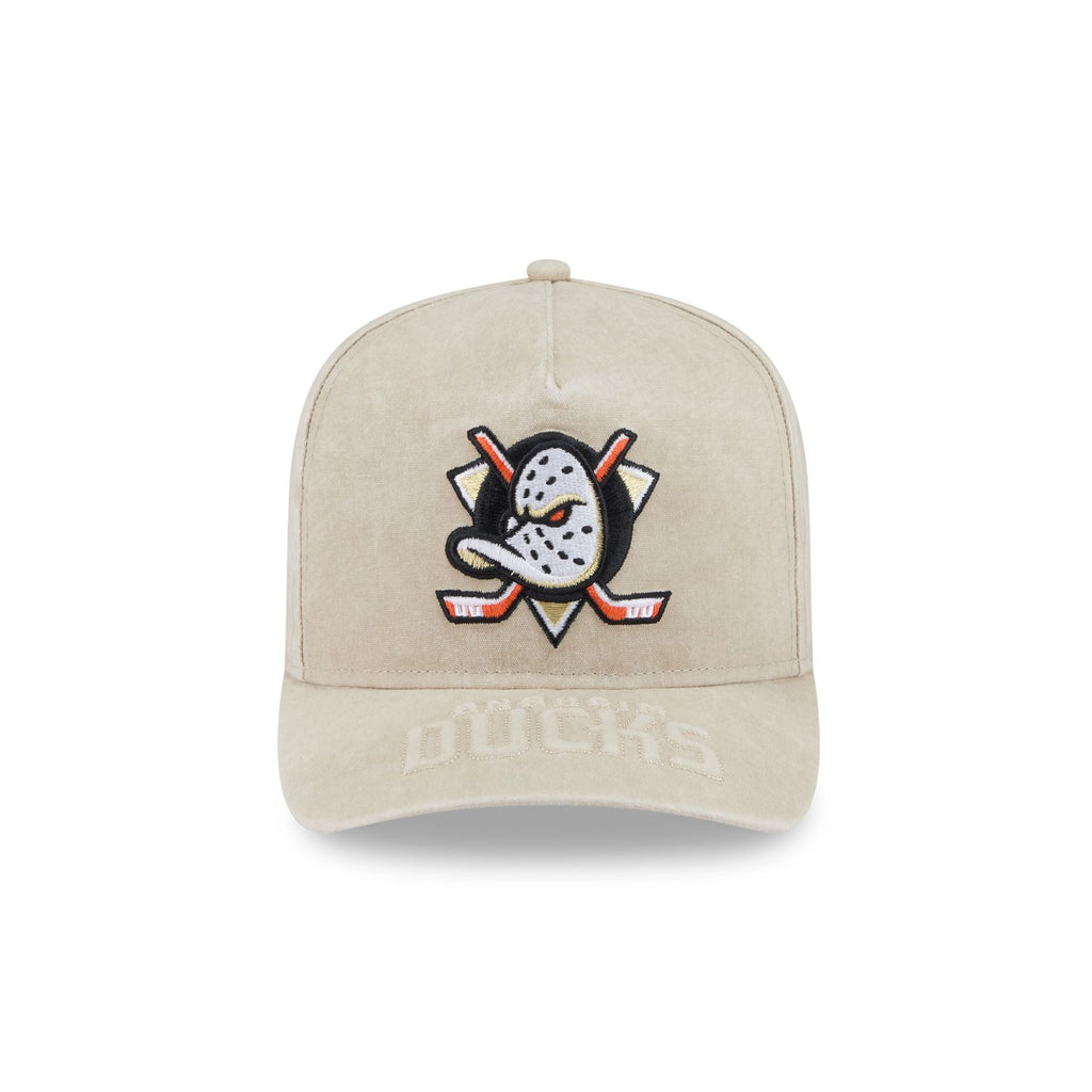 Anaheim Ducks Brushed Cotton Stone 9FIFTY A-Frame Snapback Hat