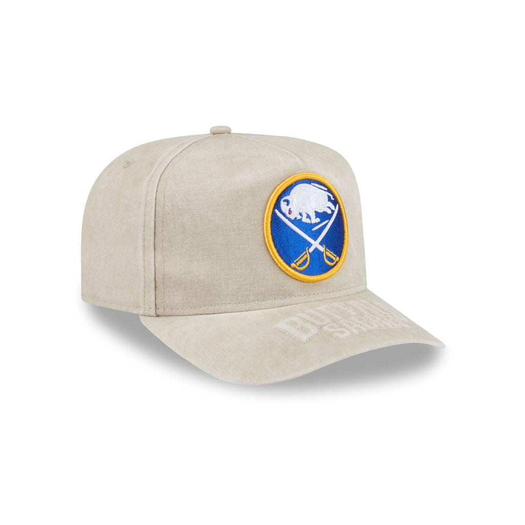 Buffalo Sabres Brushed Cotton Stone 9FIFTY A-Frame Snapback Hat