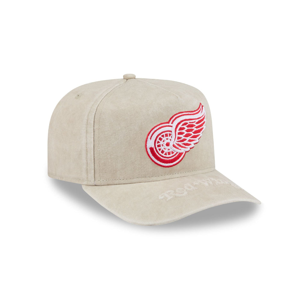 Detroit Red Wings Brushed Cotton Stone 9FIFTY A-Frame Snapback Hat