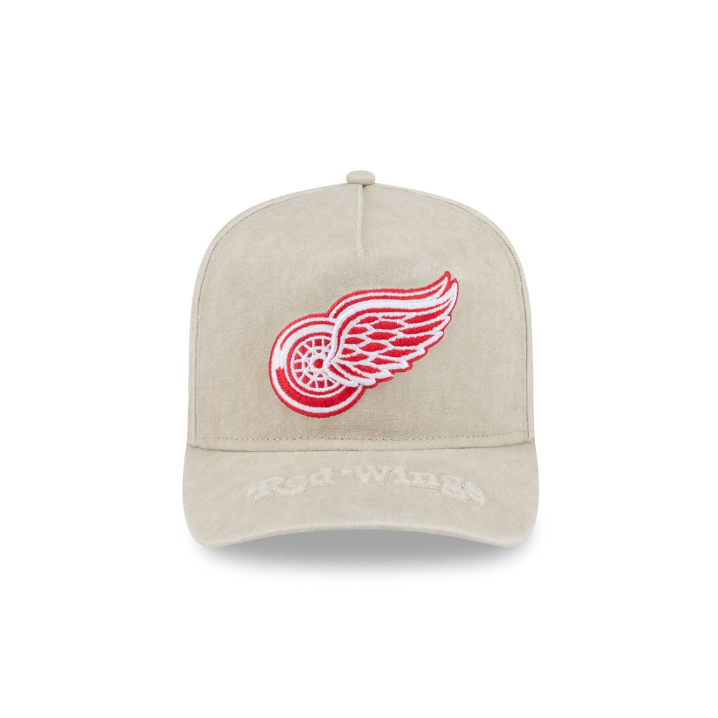 Detroit Red Wings Brushed Cotton Stone 9FIFTY A-Frame Snapback Hat