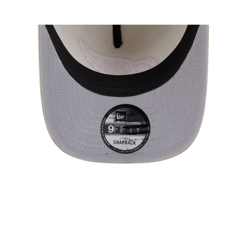 Detroit Red Wings Brushed Cotton Stone 9FIFTY A-Frame Snapback Hat