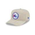 Philadelphia 76ers Brushed Cotton Stone 9FIFTY A-Frame Snapback Hat