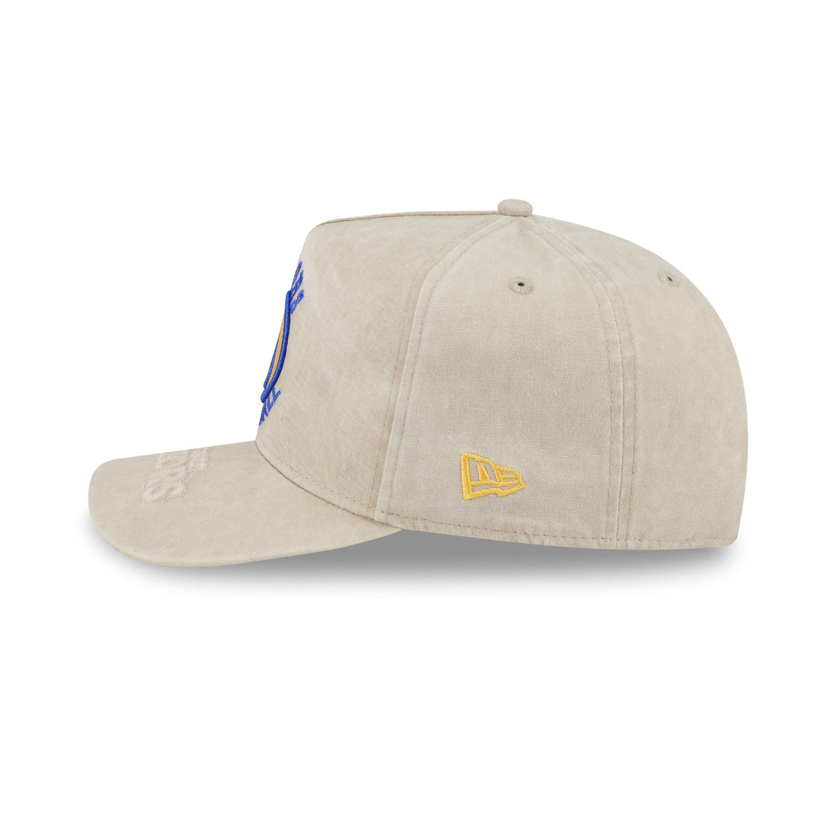 Golden State Warriors Brushed Cotton Stone 9FIFTY A-Frame Snapback Hat