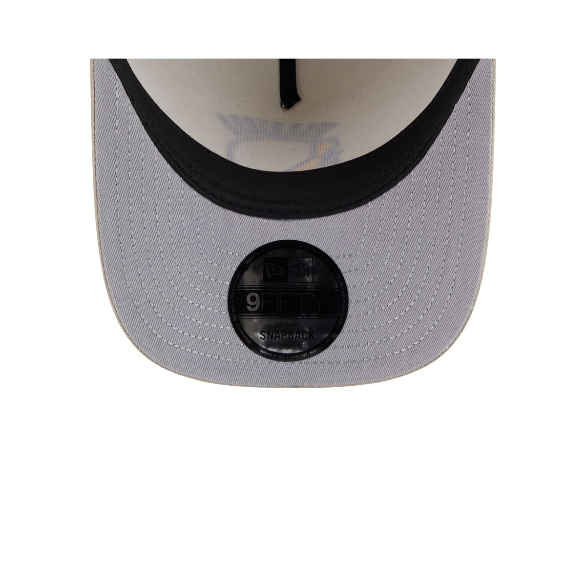 Golden State Warriors Brushed Cotton Stone 9FIFTY A-Frame Snapback Hat