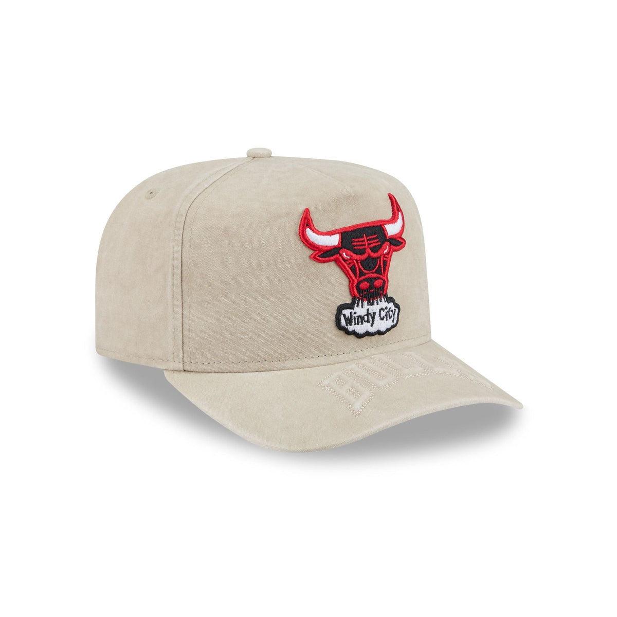 Chicago Bulls Brushed Cotton Stone 9FIFTY A-Frame Snapback Hat