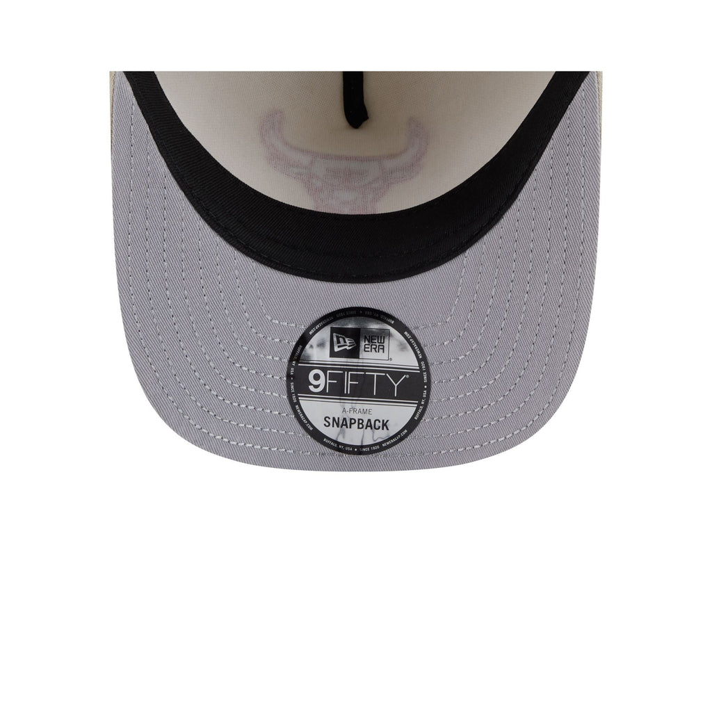 Chicago Bulls Brushed Cotton Stone 9FIFTY A-Frame Snapback Hat
