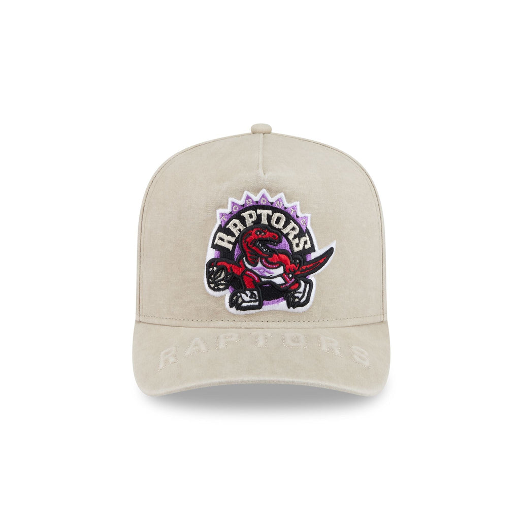 Toronto Raptors Brushed Cotton Stone 9FIFTY A-Frame Snapback Hat