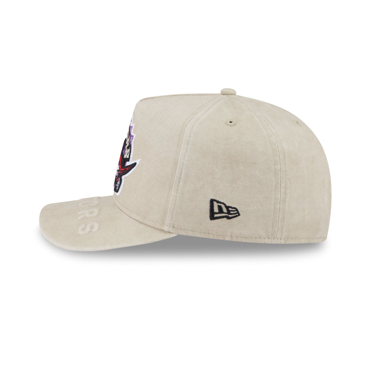 Toronto Raptors Brushed Cotton Stone 9FIFTY A-Frame Snapback Hat