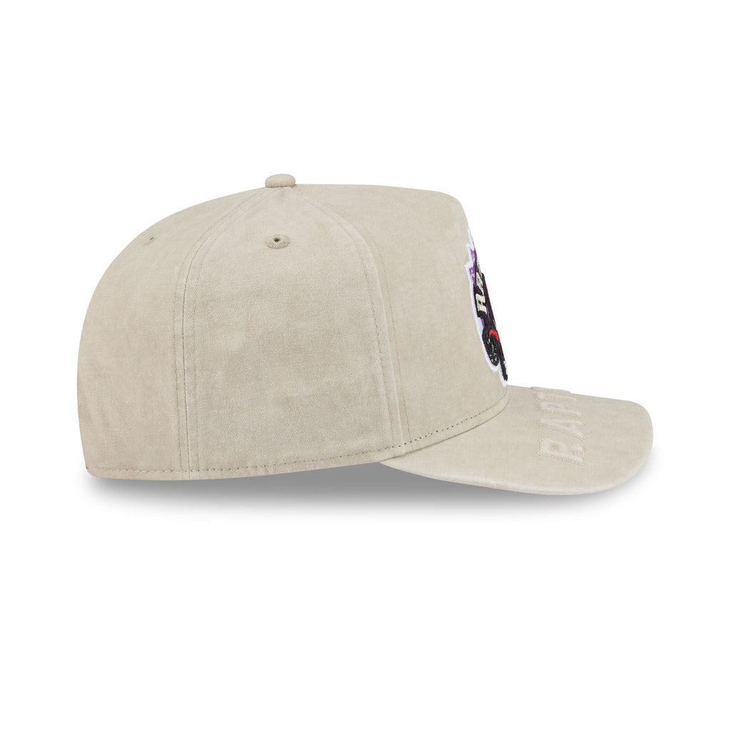 Toronto Raptors Brushed Cotton Stone 9FIFTY A-Frame Snapback Hat