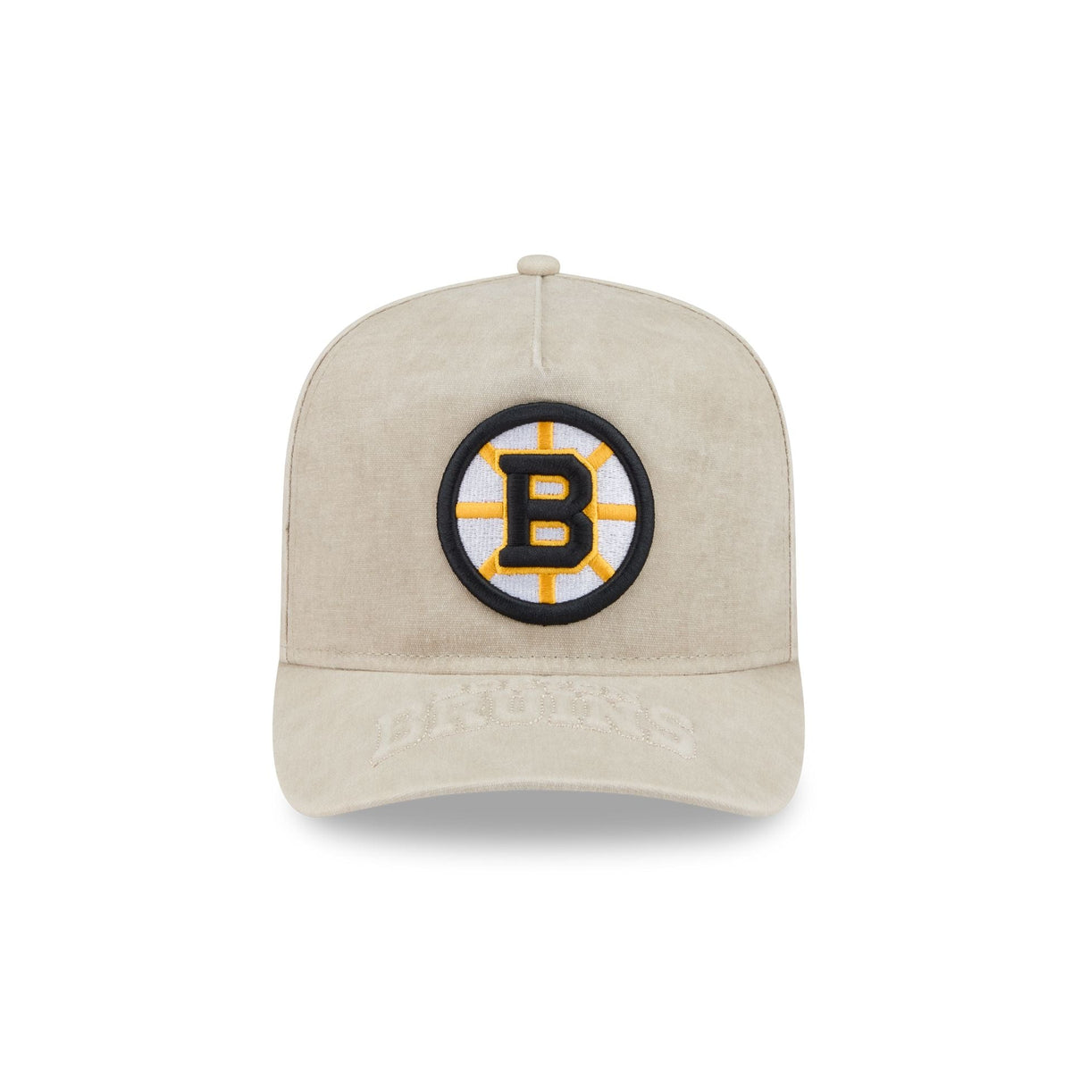 Boston Bruins Brushed Cotton Stone 9FIFTY A-Frame Snapback Hat