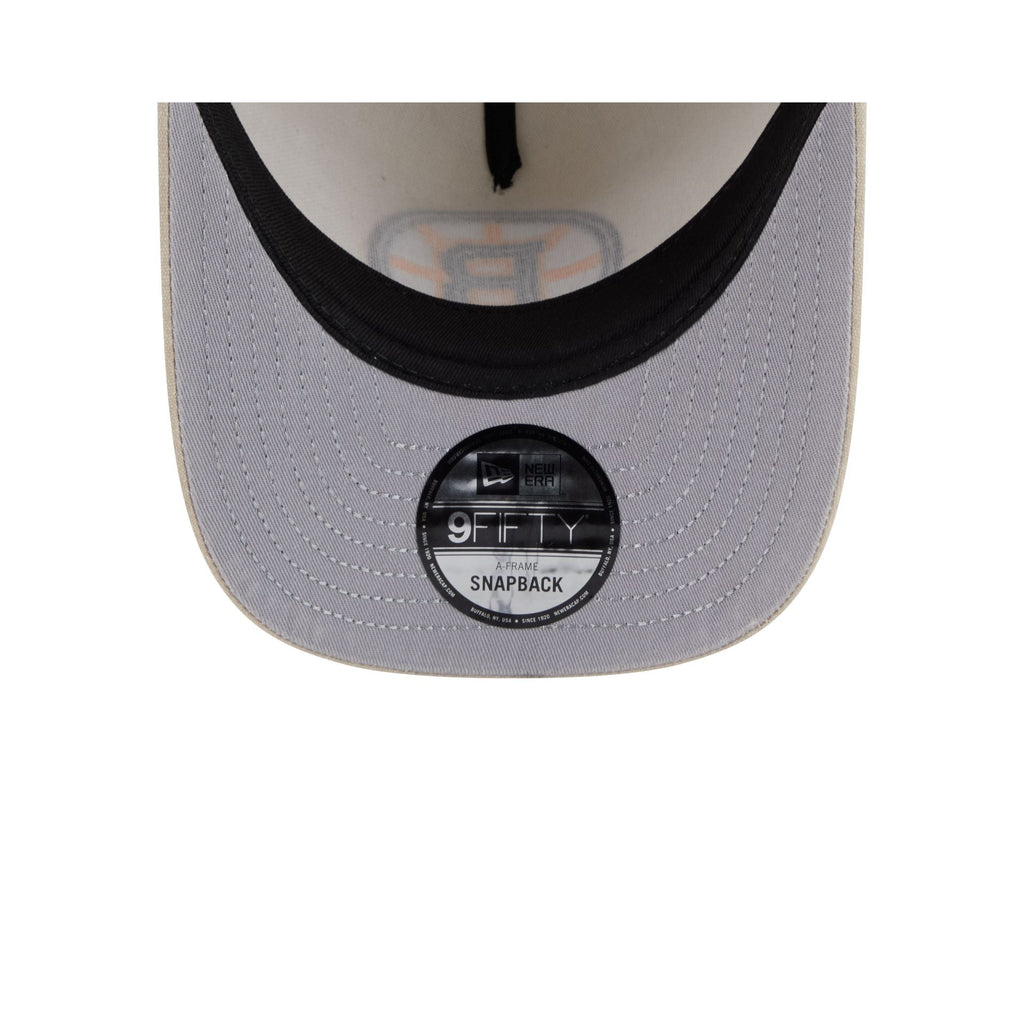 Boston Bruins Brushed Cotton Stone 9FIFTY A-Frame Snapback Hat