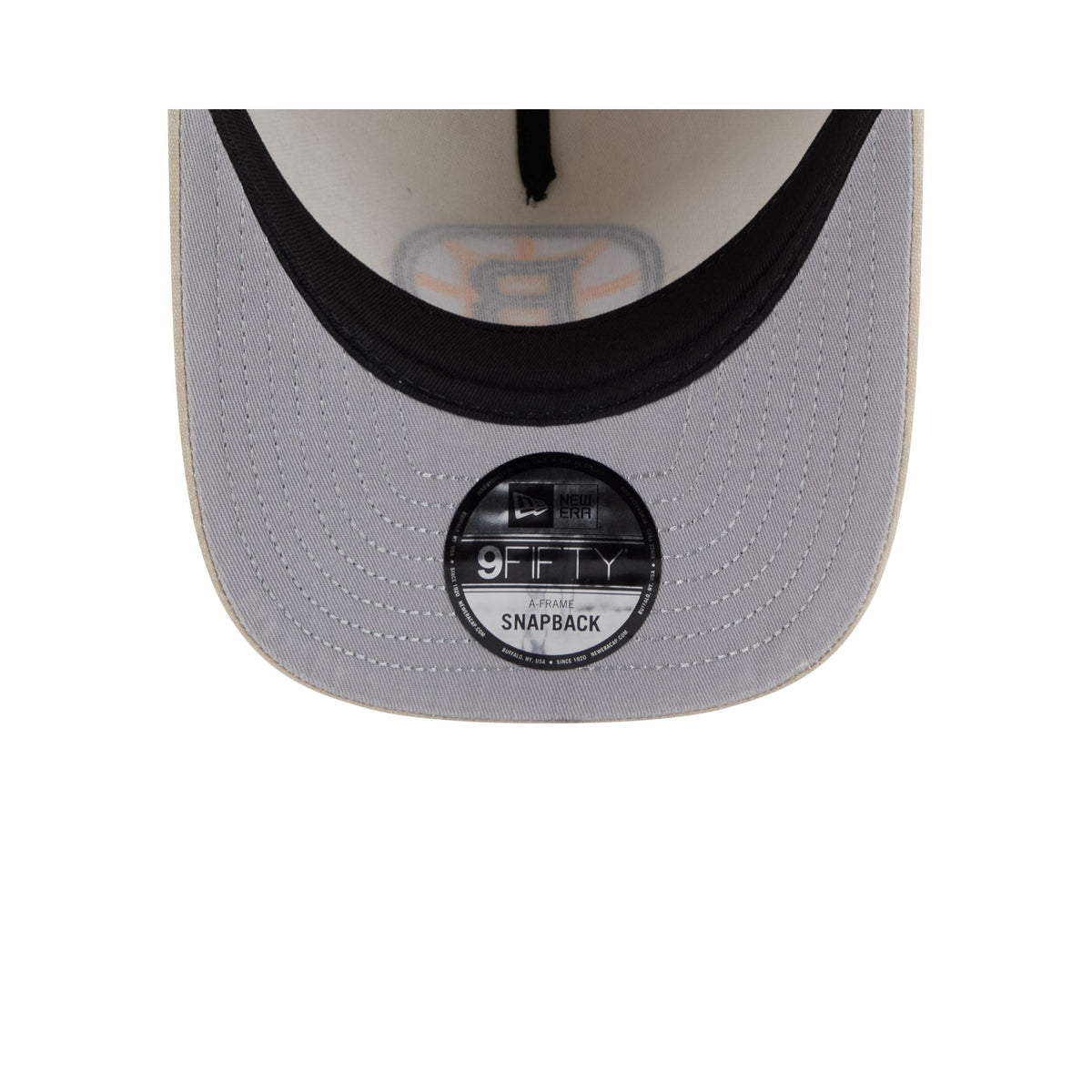 Boston Bruins Brushed Cotton Stone 9FIFTY A-Frame Snapback Hat