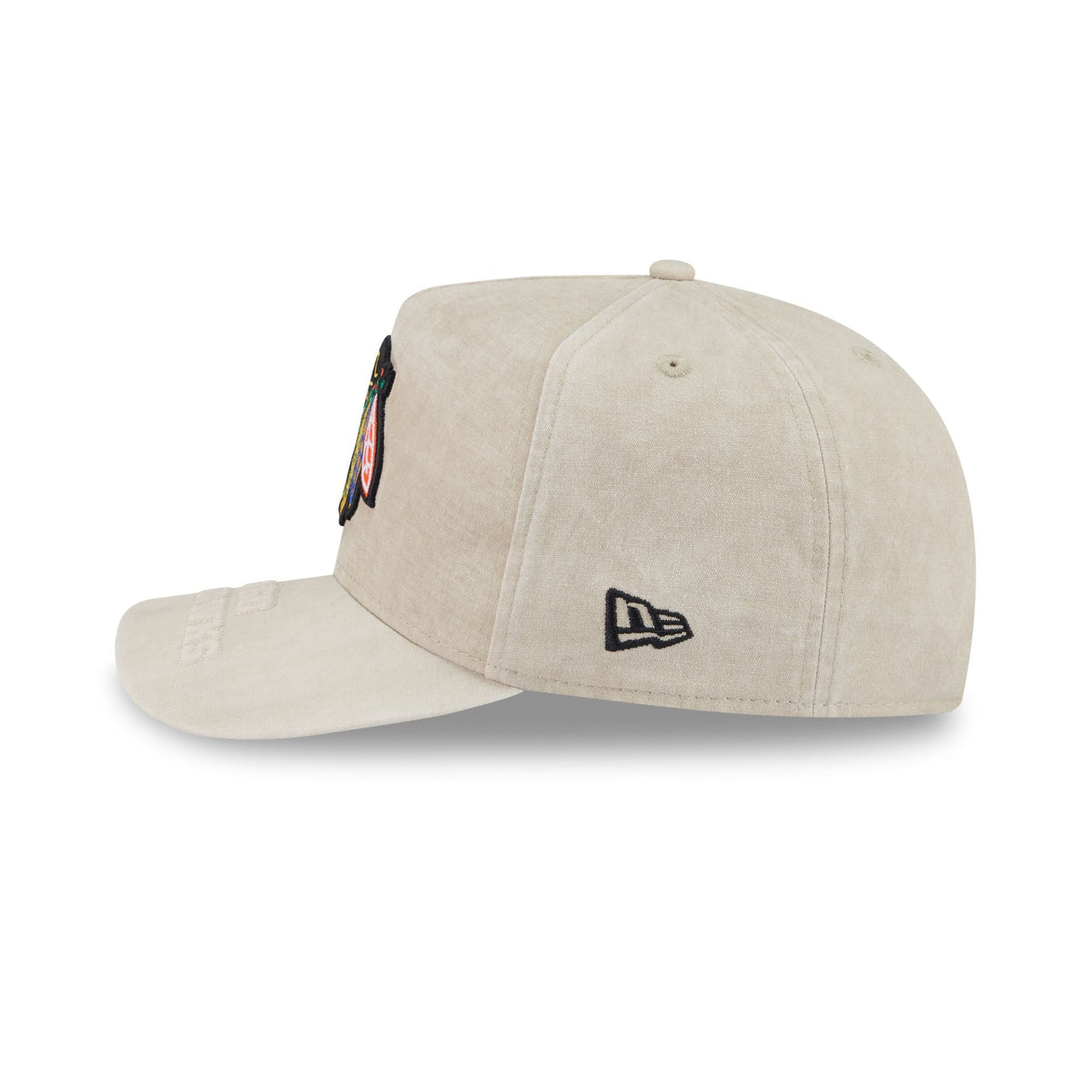 Chicago Blackhawks Brushed Cotton Stone 9FIFTY A-Frame Snapback Hat