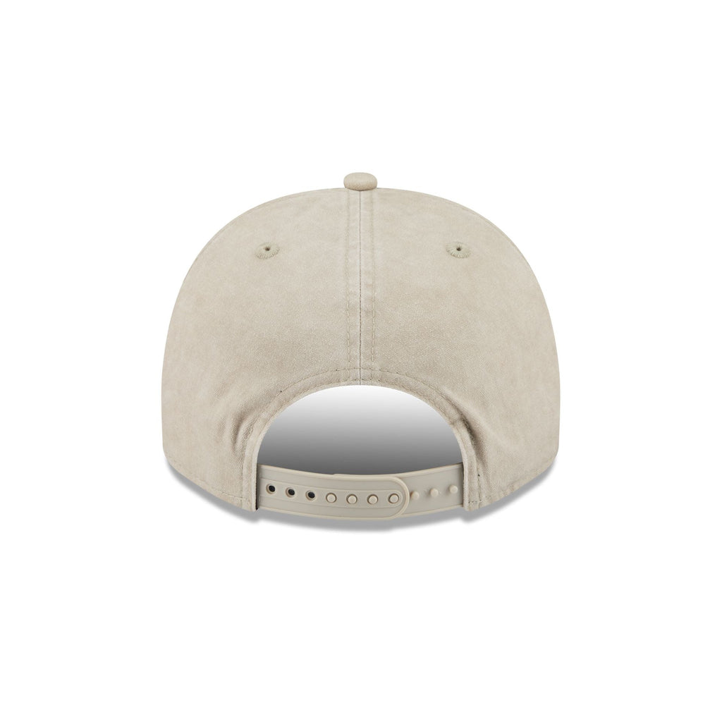 Atlanta Braves Brushed Cotton Stone 9FIFTY A-Frame Snapback Hat