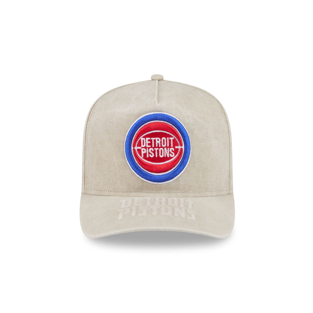 Detroit Pistons Brushed Cotton Stone 9FIFTY A-Frame Snapback Hat