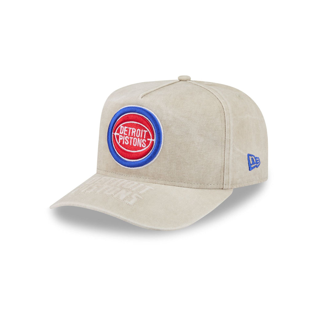 Detroit Pistons Brushed Cotton Stone 9FIFTY A-Frame Snapback Hat