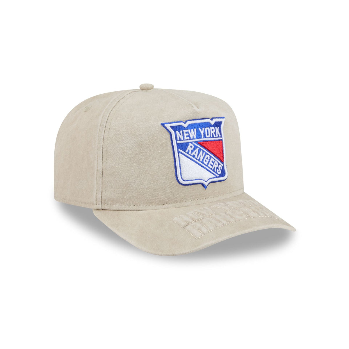 New York Rangers Brushed Cotton Stone 9FIFTY A-Frame Snapback Hat
