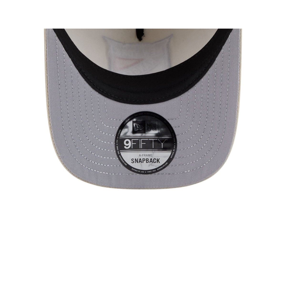 New York Rangers Brushed Cotton Stone 9FIFTY A-Frame Snapback Hat