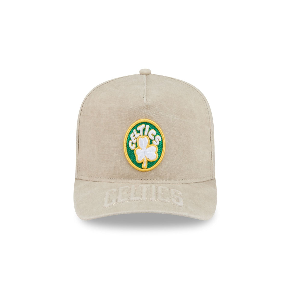 Boston Celtics Brushed Cotton Stone 9FIFTY A-Frame Snapback Hat
