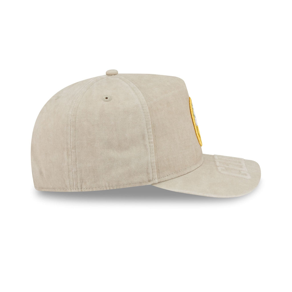 Boston Celtics Brushed Cotton Stone 9FIFTY A-Frame Snapback Hat