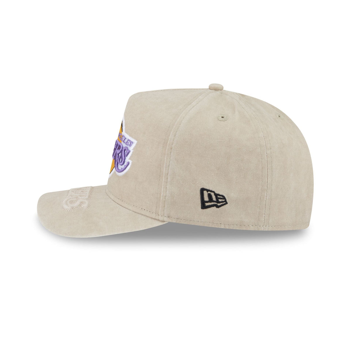 Los Angeles Lakers Brushed Cotton Stone 9FIFTY A-Frame Snapback Hat
