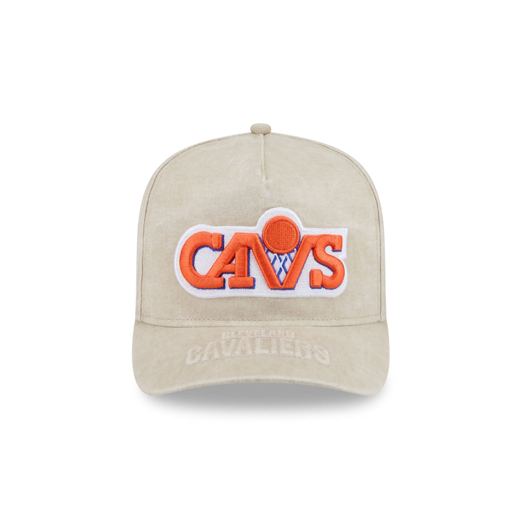 Cleveland Cavaliers Brushed Cotton Stone 9FIFTY A-Frame Snapback Hat