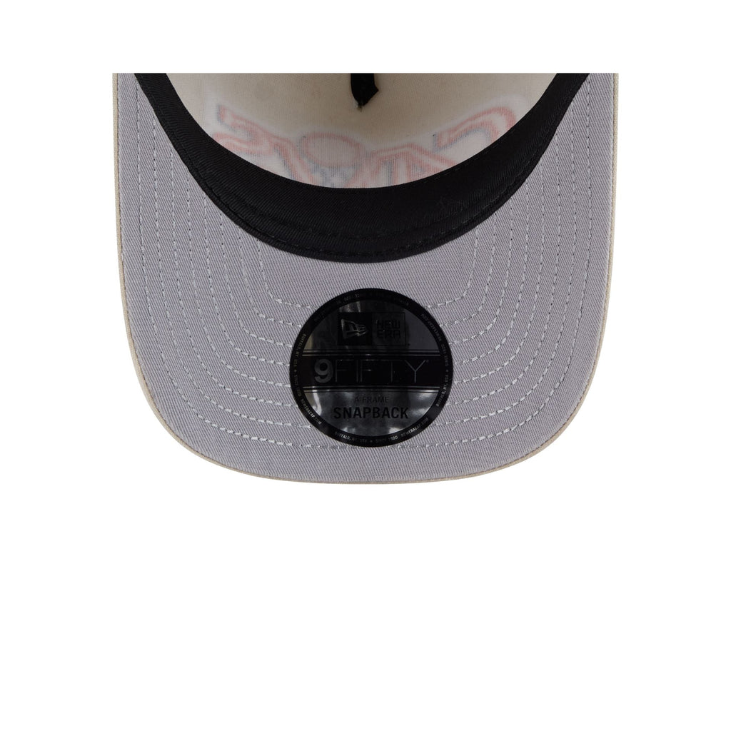 Cleveland Cavaliers Brushed Cotton Stone 9FIFTY A-Frame Snapback Hat