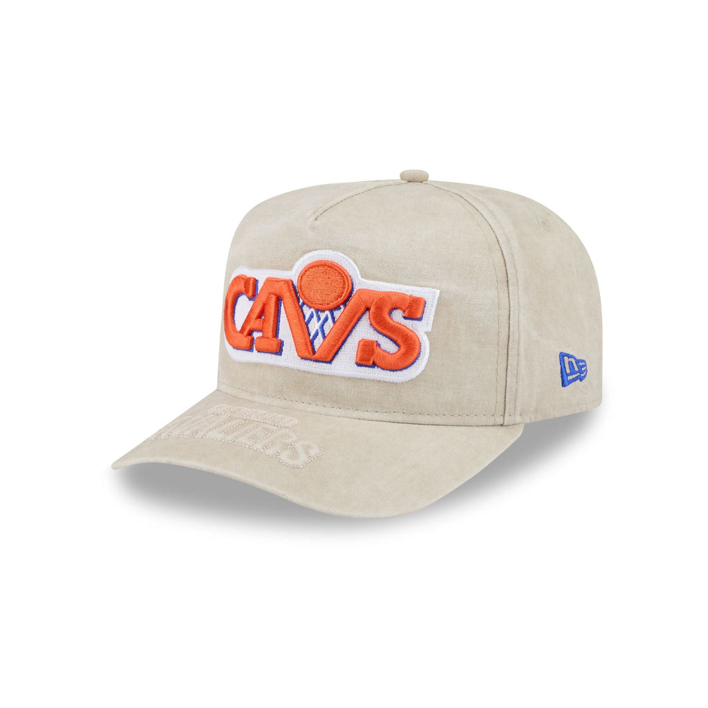 Cleveland Cavaliers Brushed Cotton Stone 9FIFTY A-Frame Snapback Hat