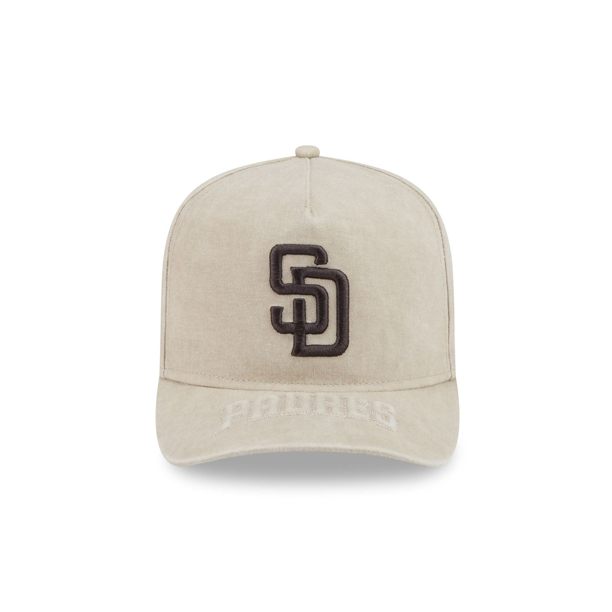 San Diego Padres Brushed Cotton Stone 9FIFTY A-Frame Snapback Hat