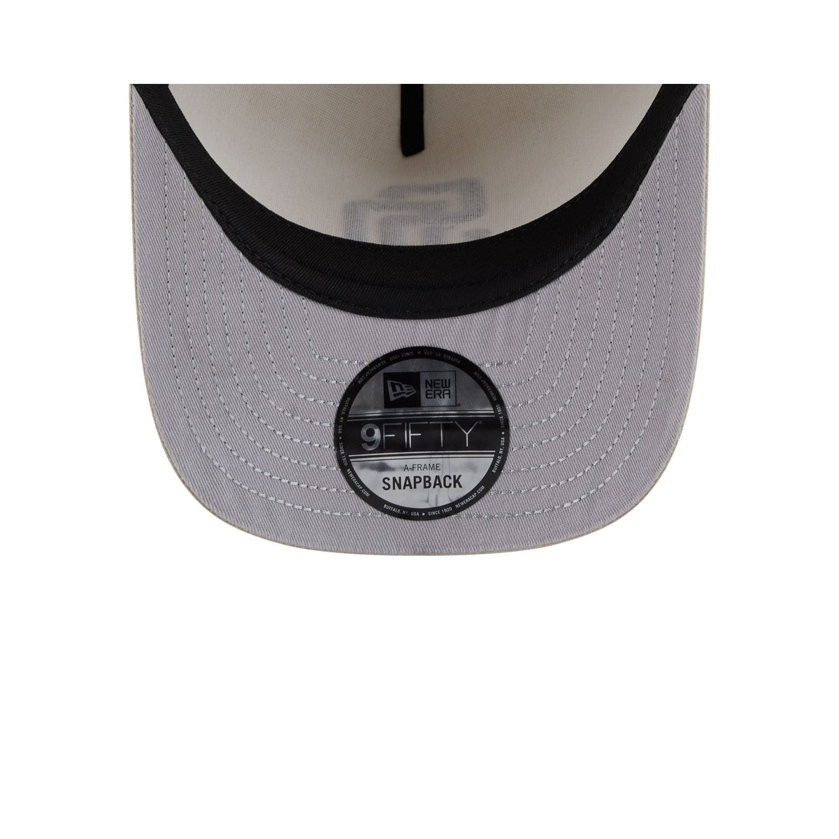 San Diego Padres Brushed Cotton Stone 9FIFTY A-Frame Snapback Hat
