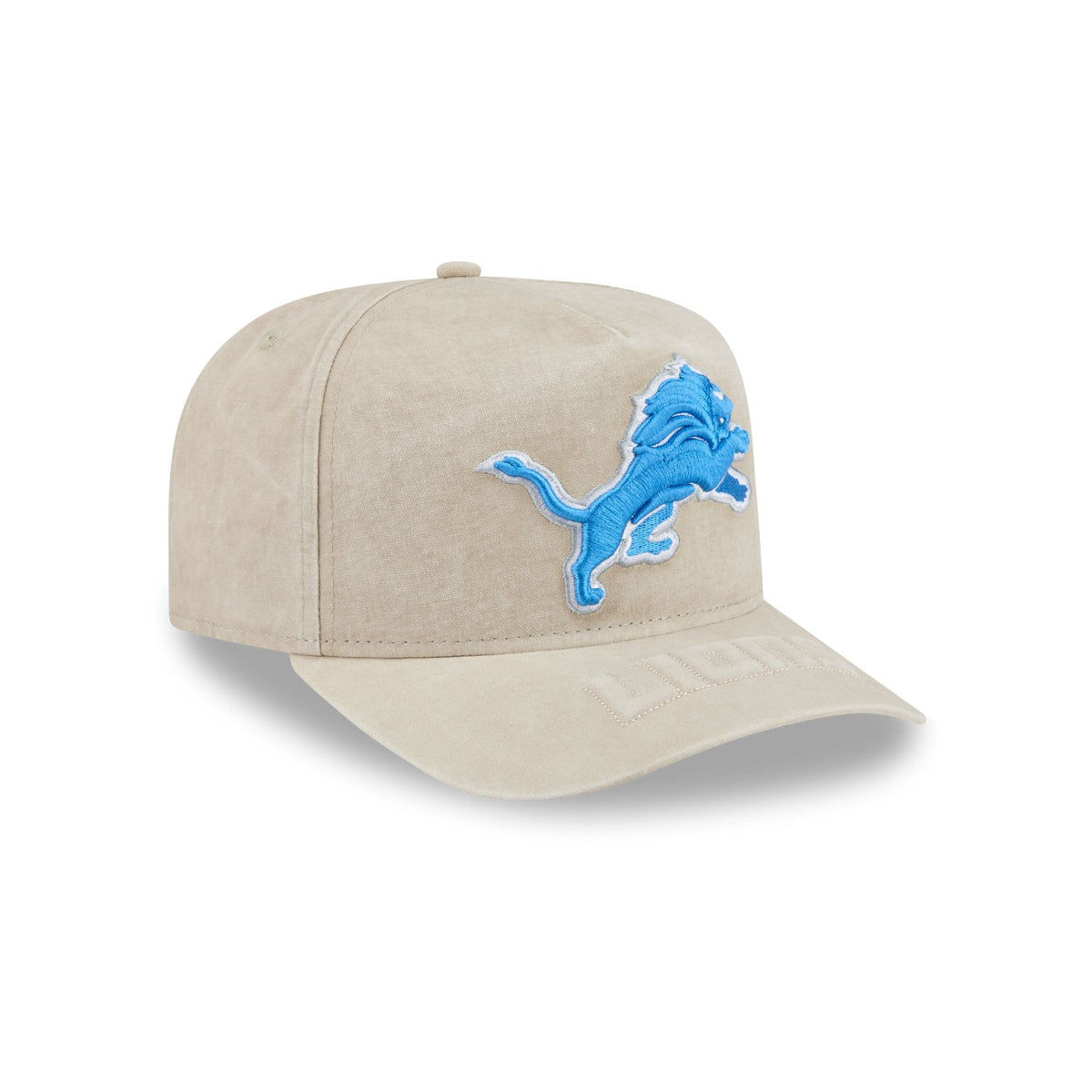 Detroit Lions Brushed Cotton Stone 9FIFTY A-Frame Snapback Hat