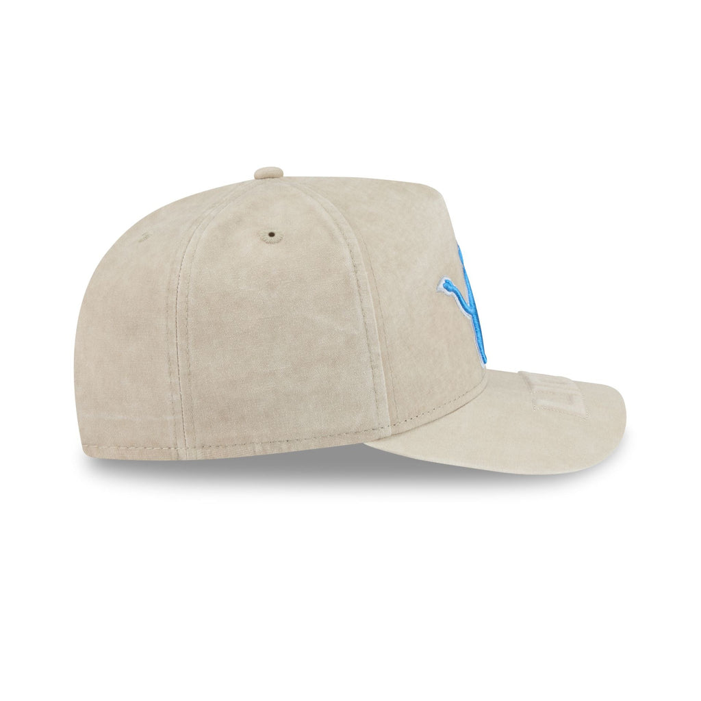 Detroit Lions Brushed Cotton Stone 9FIFTY A-Frame Snapback Hat