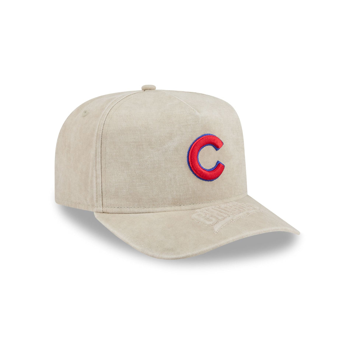 Chicago Cubs Brushed Cotton Stone 9FIFTY A-Frame Snapback Hat