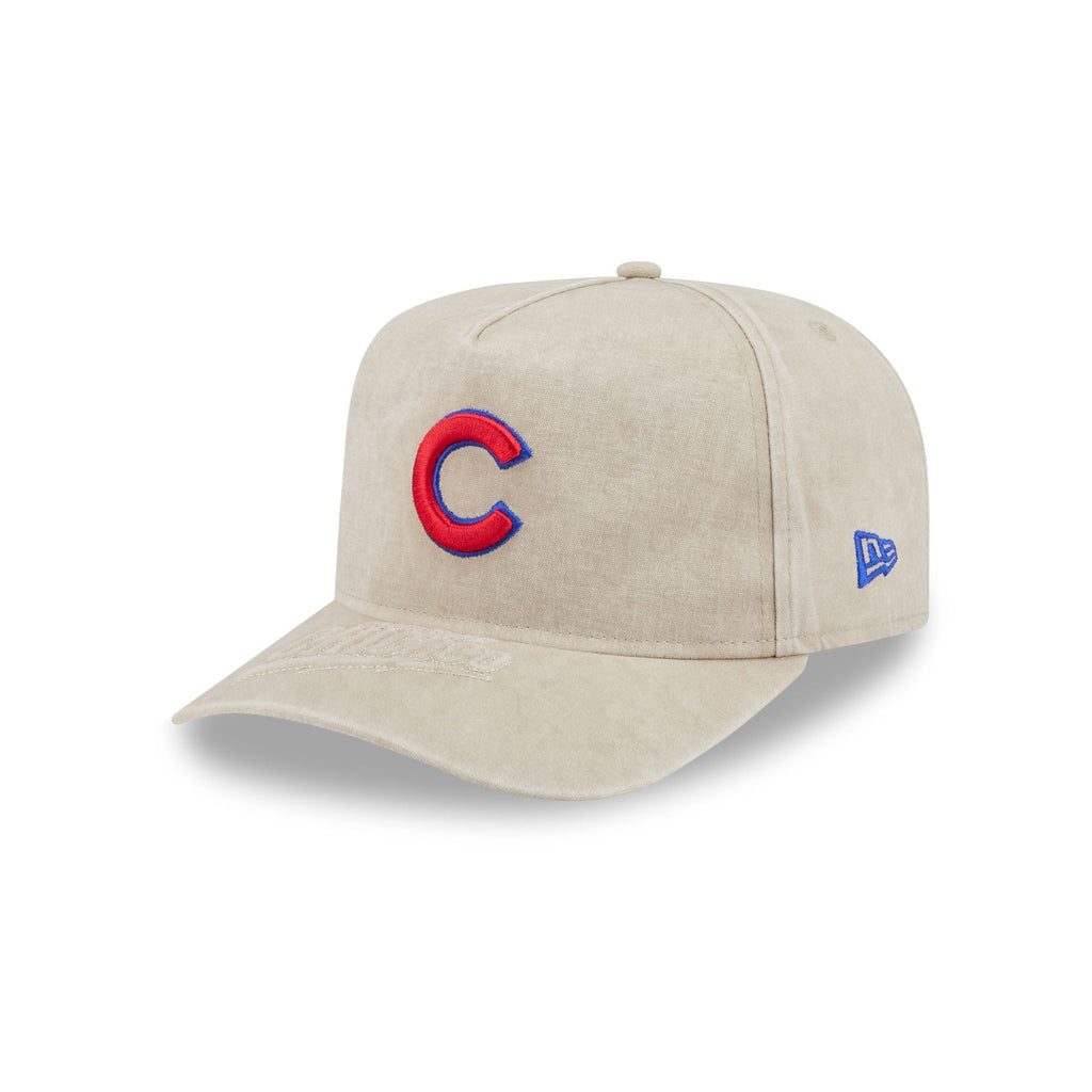 Chicago Cubs Brushed Cotton Stone 9FIFTY A-Frame Snapback Hat