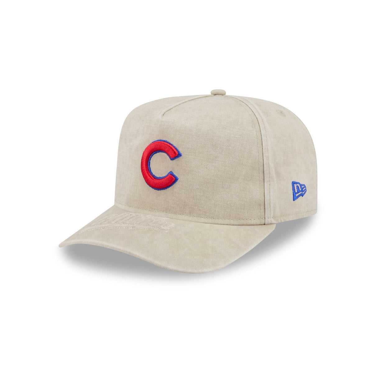 Chicago Cubs Brushed Cotton Stone 9FIFTY A-Frame Snapback Hat