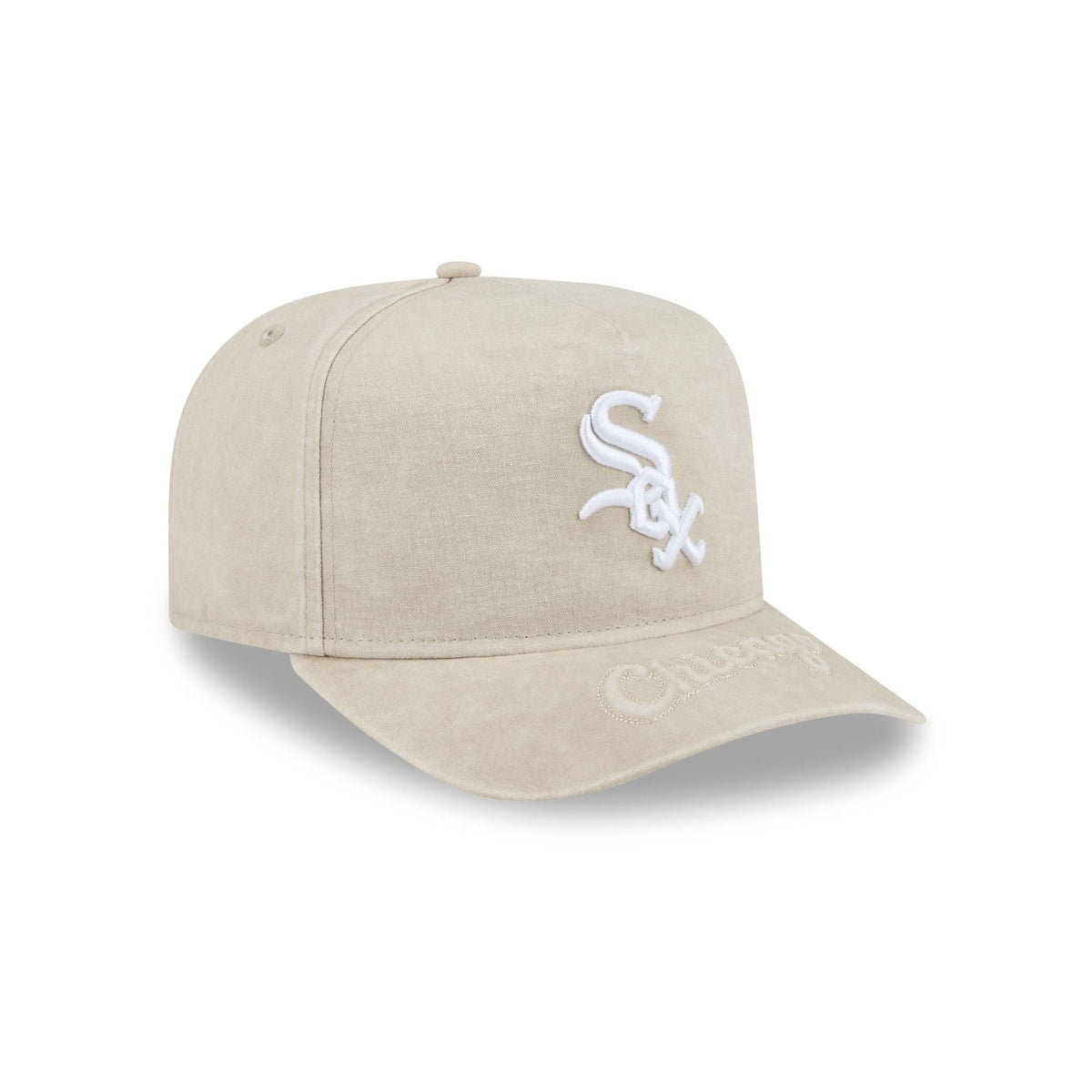 Chicago White Sox Brushed Cotton Stone 9FIFTY A-Frame Snapback Hat