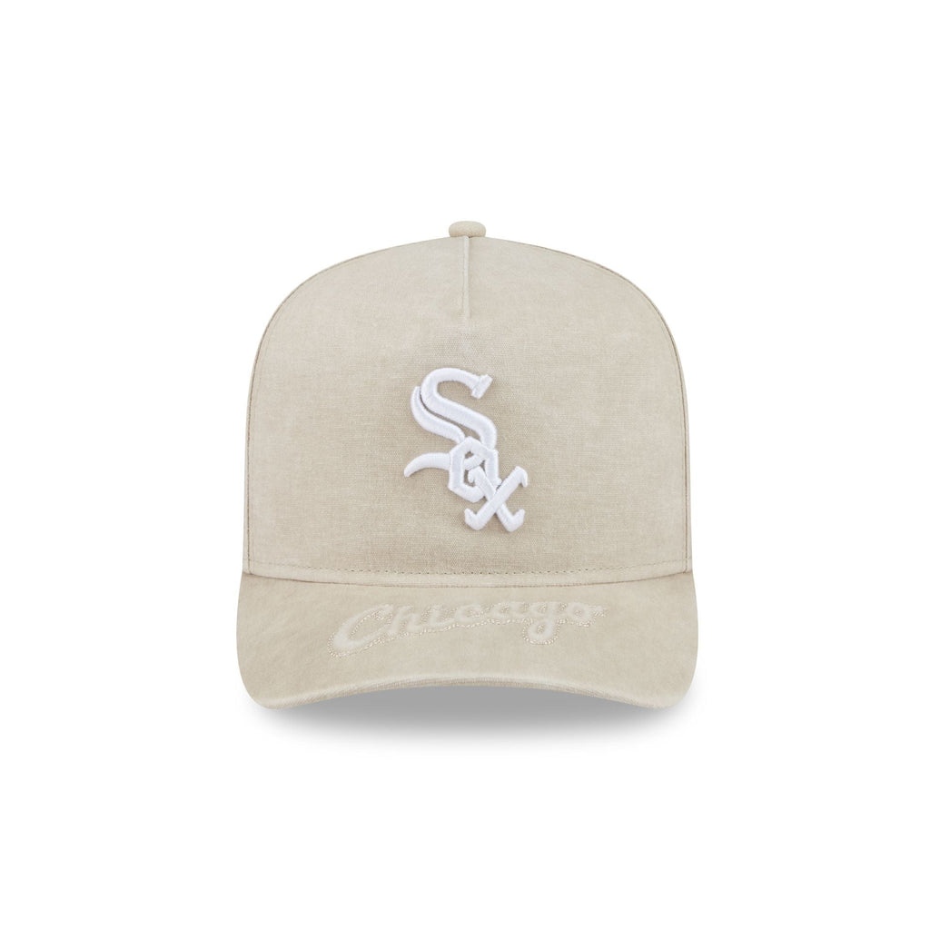 Chicago White Sox Brushed Cotton Stone 9FIFTY A-Frame Snapback Hat