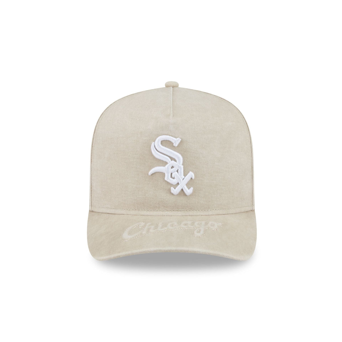Chicago White Sox Brushed Cotton Stone 9FIFTY A-Frame Snapback Hat