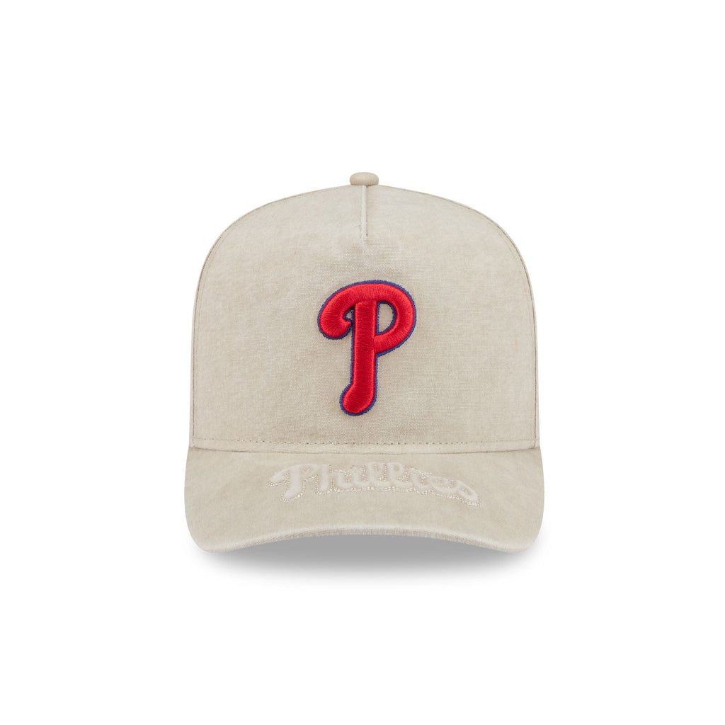 Philadelphia Phillies Brushed Cotton Stone 9FIFTY A-Frame Snapback Hat