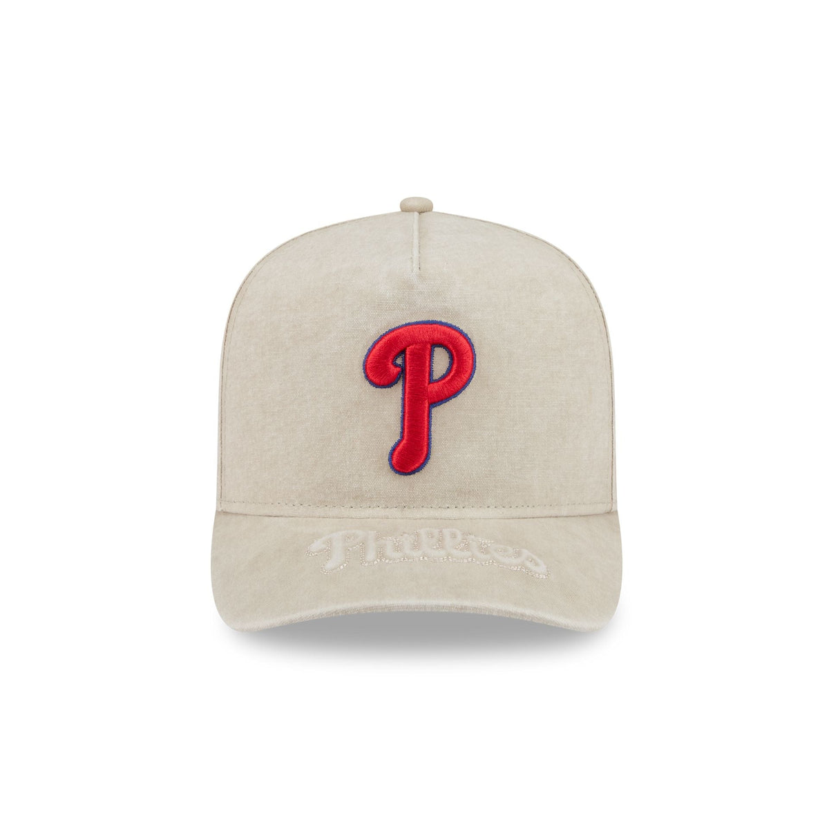 Philadelphia Phillies Brushed Cotton Stone 9FIFTY A-Frame Snapback Hat