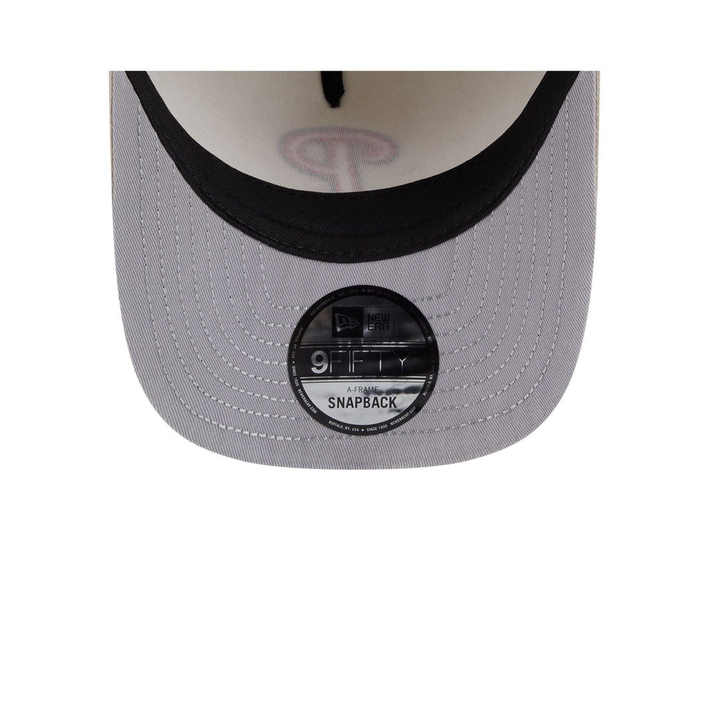 Philadelphia Phillies Brushed Cotton Stone 9FIFTY A-Frame Snapback Hat