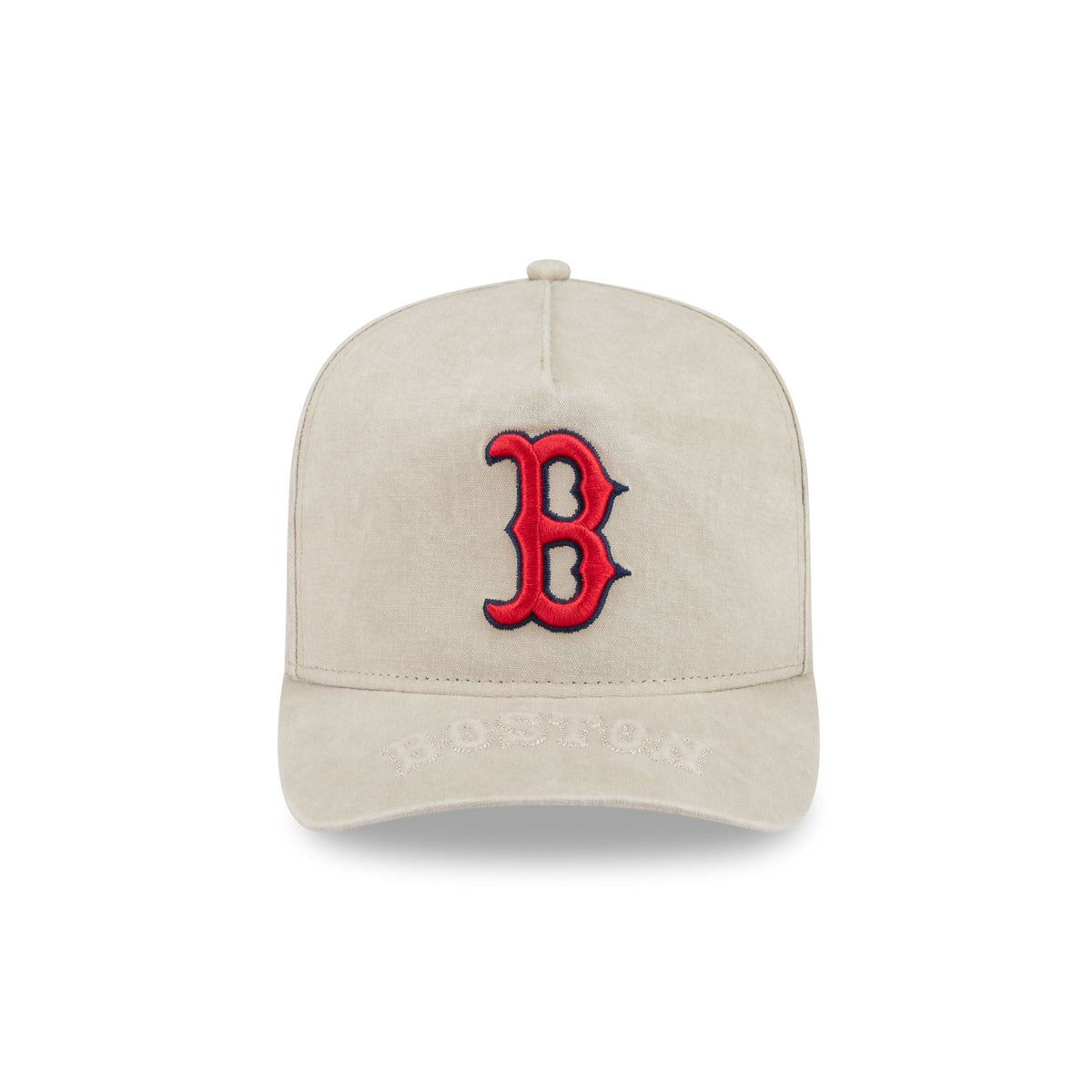 Boston Red Sox Brushed Cotton Stone 9FIFTY A-Frame Snapback Hat