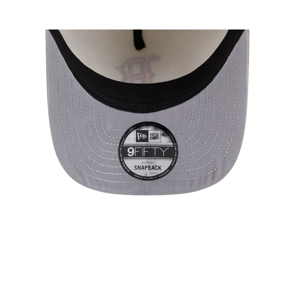 Boston Red Sox Brushed Cotton Stone 9FIFTY A-Frame Snapback Hat