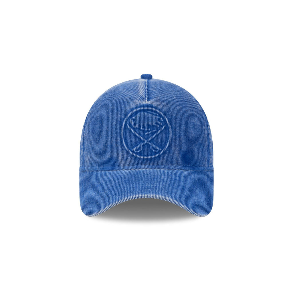 Buffalo Sabres Washed Thin Wale Cord 9FORTY A-Frame Unstructured Snapback Hat