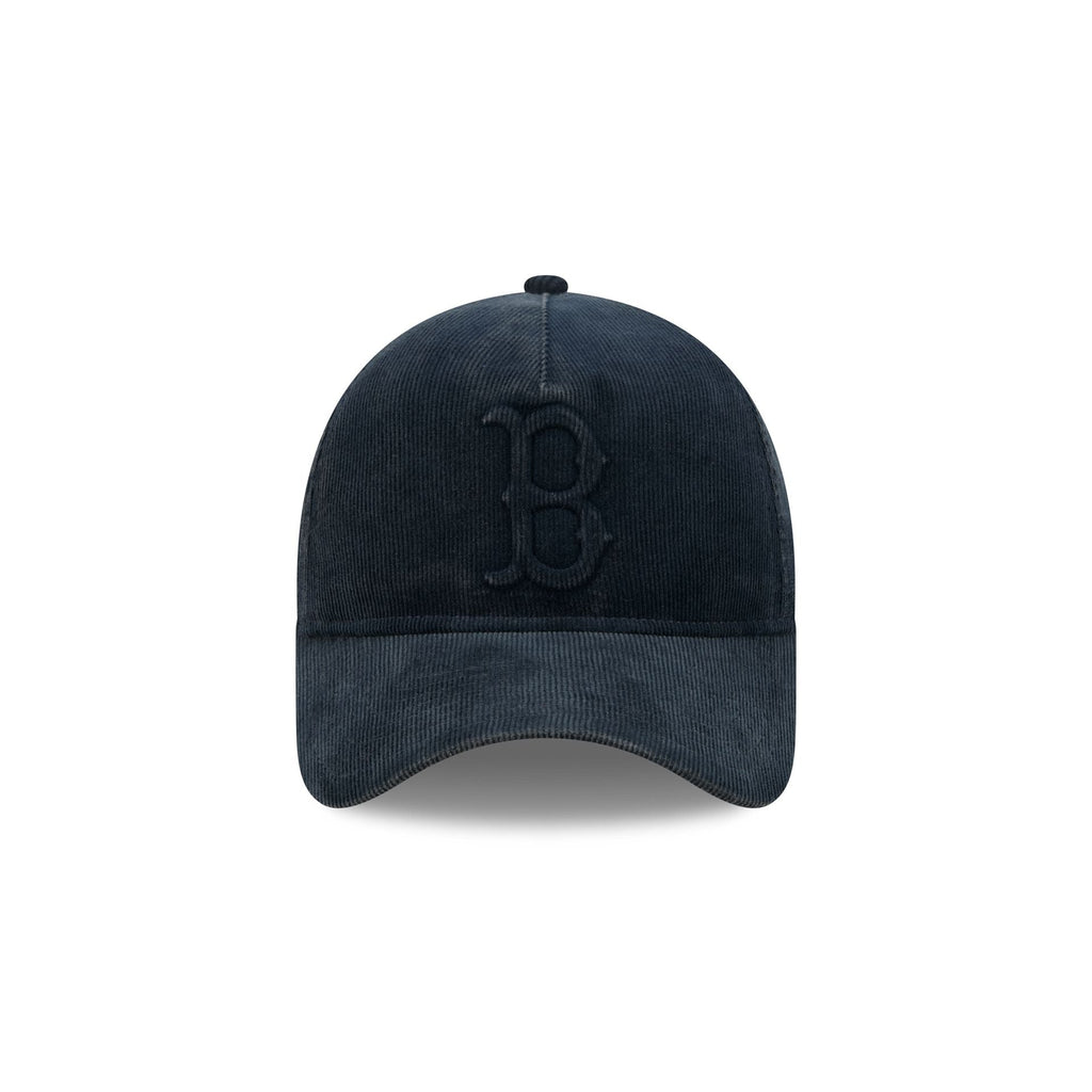 Boston Red Sox Washed Thin Wale Cord 9FORTY A-Frame Unstructured Snapback Hat